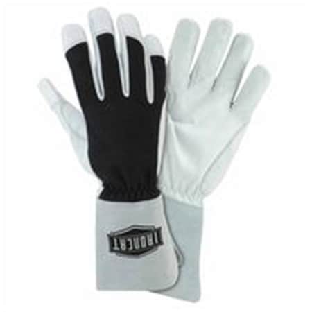 West Chester Protective Gear Nomex Tig Gloves, Large, Black, White & Gray WE388595
